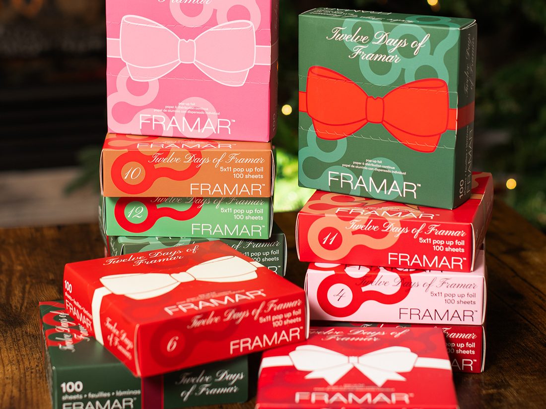 Krabičky adventního kalendáře Framar Twelve Days of Framar