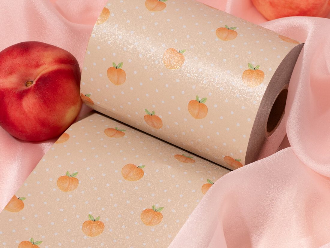 Role fólie Framar Peach Please s broskvemi