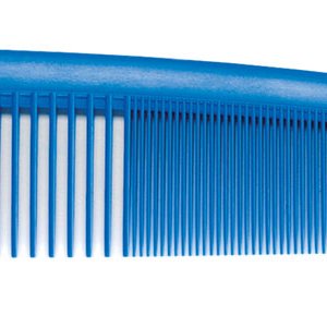 Přechod řidších a hustších zubů rozčesávacího hřebenu Kiepe Eco Line 545