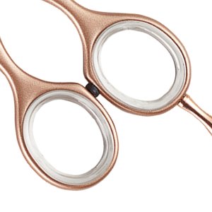 Oka měděných nůžek Kiepe Luxury Copper s měkkými redukčními kroužky