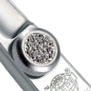 Napínací šroub nůžek Kiepe Master zdobený kameny Swarovski