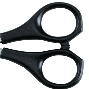 Černé plastové rukojeti nůžek Kiepe Plastic Handle
