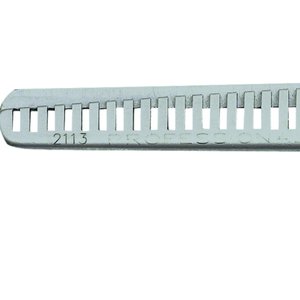 Zuby na obou čepelích efilačních nůžek Kiepe Plastic Handle 2113