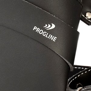Ekokůže s logem Progline na pouzdře BG102