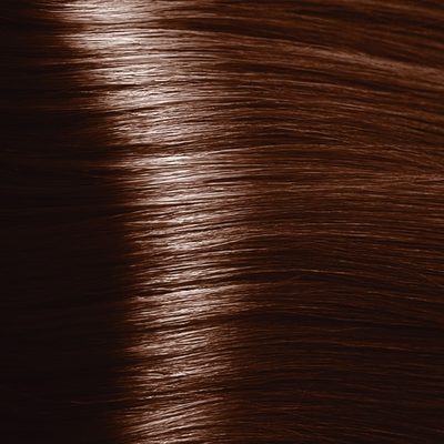 Henna Voono Chestnut, vzorek odstínu na prameni vlasů