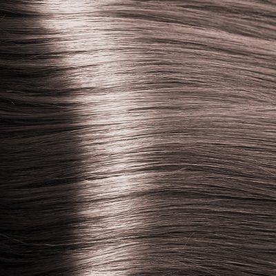 Henna Voono Dark Ash Blonde, vzorek odstínu na prameni vlasů