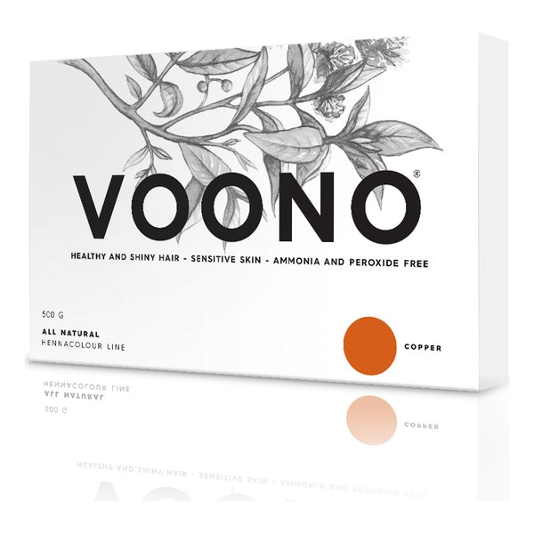 Voono Henna Copper 500 g, velké balení měděné henny