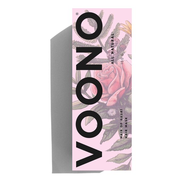 Voono Hair of Gaurí, bylinná maska na pokožku hlavy 100 g
