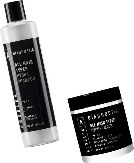 Absoluk Gift Set Hydra, šampon a maska v dárkové tašce