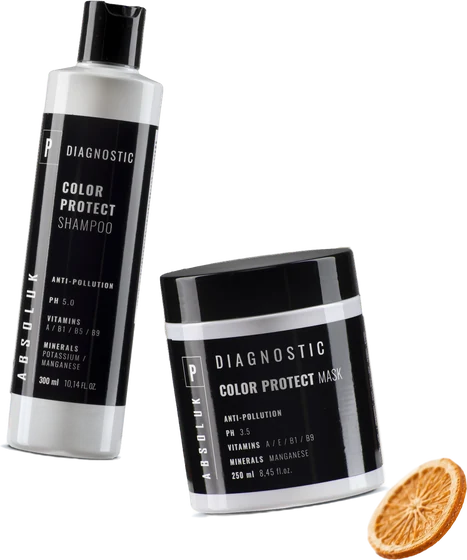 Absoluk Gift Set Color, šampon a maska na barvené vlasy v dárkové tašce