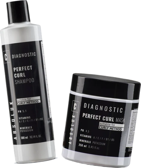 Absoluk Gift Set Curl, šampon a maska na kudrnaté vlasy v dárkové tašce