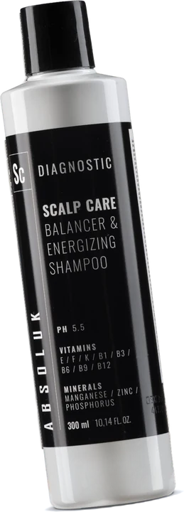 Absoluk Diagnostic Scalp Care Shampoo, šampon na mastící se pokožku