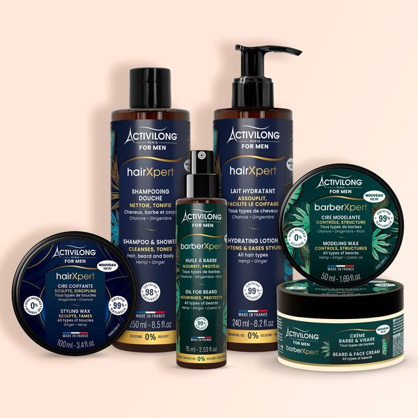 Activilong For Men, pánská péče o vlasy a vousy HairXpert a BarberXpert