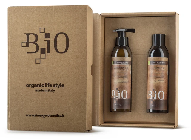 Sinergy B.iO Volumizing, šampon a kondicionér v dárkové krabici