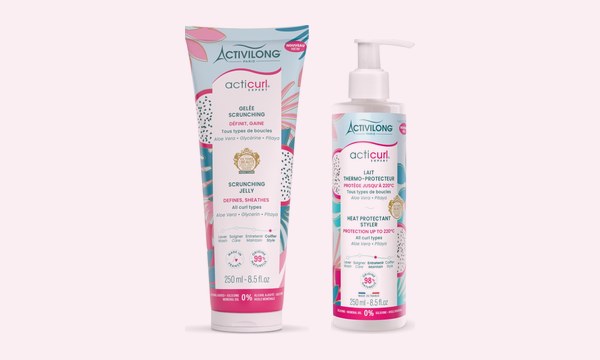 Acticurl Expert gel a termoochranné mléko