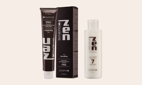 Šetrná barva Sinergy ZEN Hair Color s oxidantem
