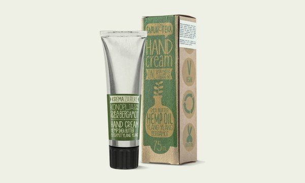 Sapunoteka krém na ruce Hemp & Shea Butter