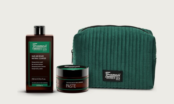 Vánoční set Framesi Barber Gen Hair and Beard s taškou
